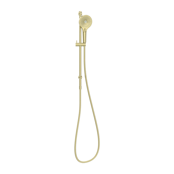 Nero Opal Shower Rail - Brushed Gold-NR251905dBG-blue-leaf-bathware