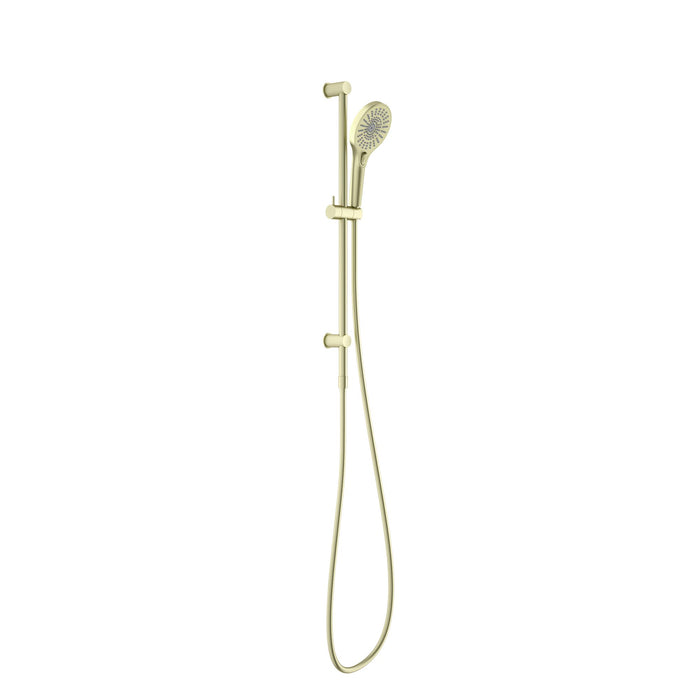 Nero Opal Shower Rail - Brushed Gold-NR251905dBG-blue-leaf-bathware