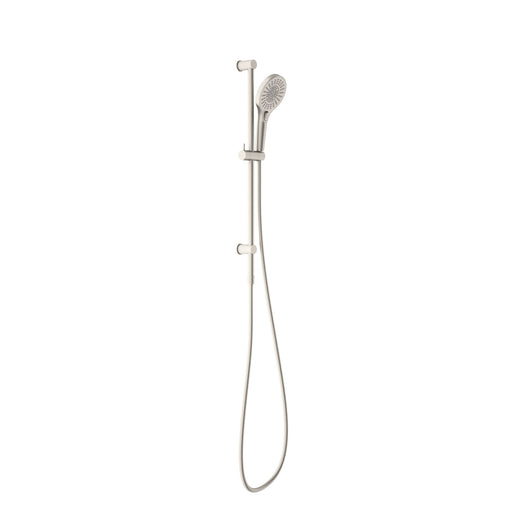 Nero Opal Shower Rail - Brushed Nickel-NR251905eBN-blue-leaf-bathware