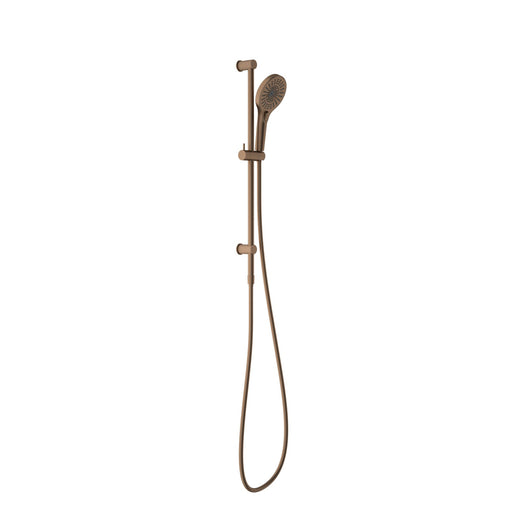 Nero Opal Shower Rail - Brushed Bronze-NR251905dBZ-blue-leaf-bathware