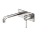 Nero Opal Wall Basin/Bath Mixer - Brushed Nickel-blue-leaf-bathware