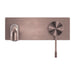 Nero Opal Wall Basin/Bath Mixer - Brushed Bronze-blue-leaf-bathware