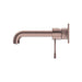 Nero Opal Wall Basin/Bath Mixer - Brushed Bronze-blue-leaf-bathware