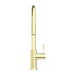 Nero Opal Pull Out Sink Mixer With Vegie Spray Function - Brushed Gold-NR251908BG-blue-leaf-bathware