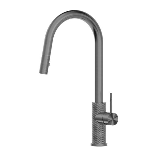 Nero Opal Pull Out Sink Mixer With Vegie Spray Function - Graphite-NR251908GR-blue-leaf-bathware