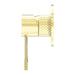 Nero Opal Shower Mixer 80mm Plate - Brushed Gold-NR251909BG-blue-leaf-bathware