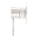 Nero Opal Shower Mixer 80mm Plate - Brushed Nickel-NR251909BN-blue-leaf-bathware