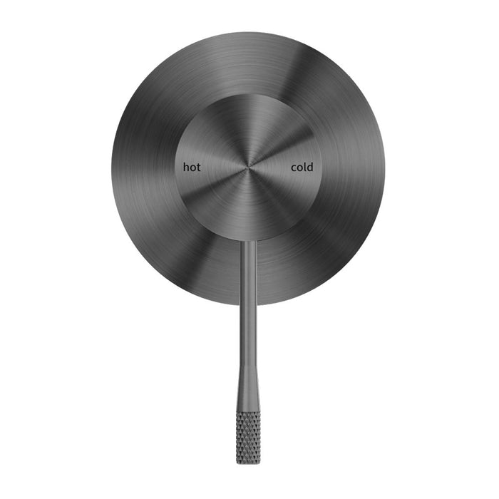 Nero Opal Shower Mixer 80mm Plate - Graphite-NR251909GR-blue-leaf-bathware