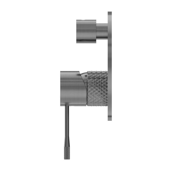 Nero Opal Shower Mixer With Diverter - Graphite-NR251909aGR-blue-leaf-bathware