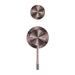 Nero Opal Shower Mixer With Diverter Separate Plate - Brushed Bronze-NR251909eBZ-blue-leaf-bathware