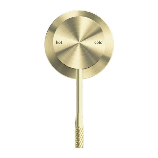 Nero Opal Shower Mixer 60mm Plate - Brushed Gold-NR251909hBG-blue-leaf-bathware