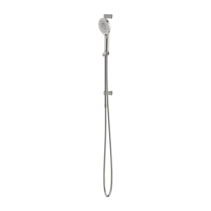 Nero Opal Shower Rail - Brushed Nickel-NR251905eBN-blue-leaf-bathware