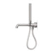 Nero Opal Progressive Shower System With Spout - Brushed Nickel-blue-leaf-bathware