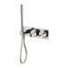 Nero Opal Progressive Shower System - Brushed Nickel-NR252003cBN-blue-leaf-bathware