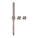 Nero Opal Progressive Shower System Separate Plate - Brushed Bronze-NR252003dBZ-blue-leaf-bathware