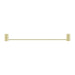 Nero Opal Single Towel Rail - Brushed Gold-blue-leaf-bathware