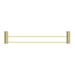 Nero Opal Double Towel Rail - Brushed Gold-blue-leaf-bathware