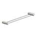 Nero Opal Double Towel Rail - Brushed Nickel-blue-leaf-bathware