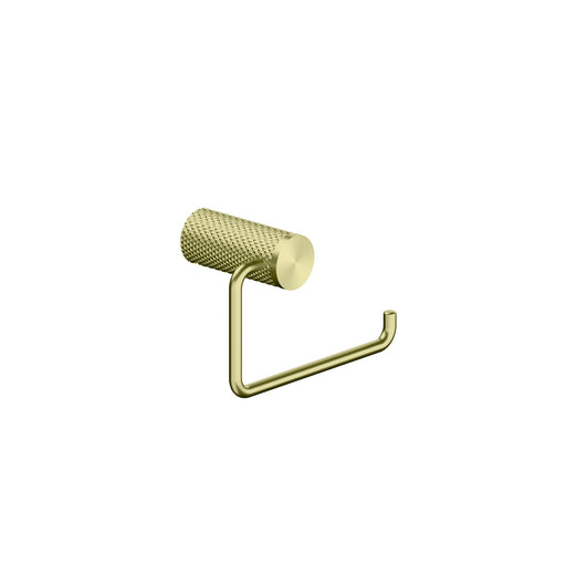 Nero Opal Toilet Roll Holder - Brushed Gold-NR2586BG-blue-leaf-bathware