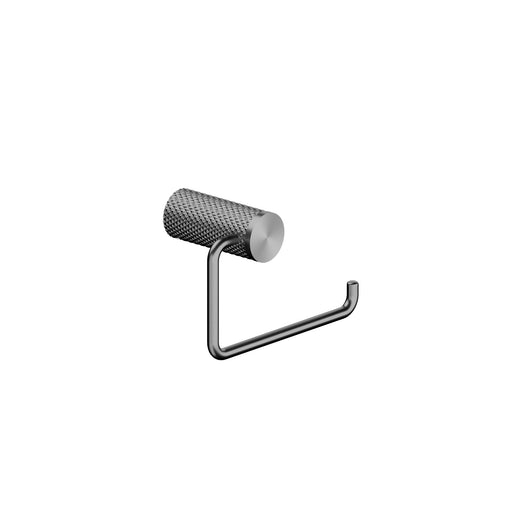 Nero Opal Toilet Roll Holder - Graphite-NR2586GR-blue-leaf-bathware