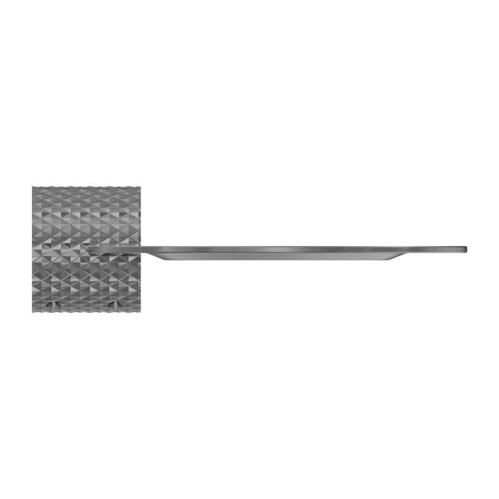 Nero Opal Metal Shower Shelf - Graphite-NR2587aGR-blue-leaf-bathware
