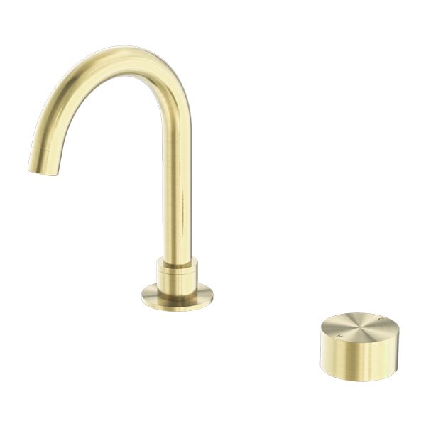 Nero Kara Progressive Basin Set - Brushed Gold-NR271901BG-blue-leaf-bathware