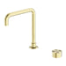 Nero Kara Progressive Tall Basin Set - Brushed Gold-NR271901aBG-blue-leaf-bathware