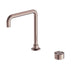 Nero Kara Progressive Tall Basin Set - Brushed Bronze-NR271901aBZ-blue-leaf-bathware