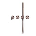 Nero Kara Progressive Shower System Separate Plate With Spout - Brushed Bronze-blue-leaf-bathware