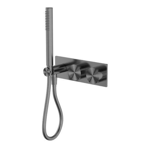 Nero Kara Progressive Shower System - Gun Metal-NR271903cGM-blue-leaf-bathware