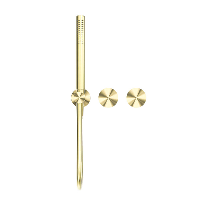 Nero Kara Progressive Shower System Separate Plate - Brushed Gold-NR271903dBG-blue-leaf-bathware