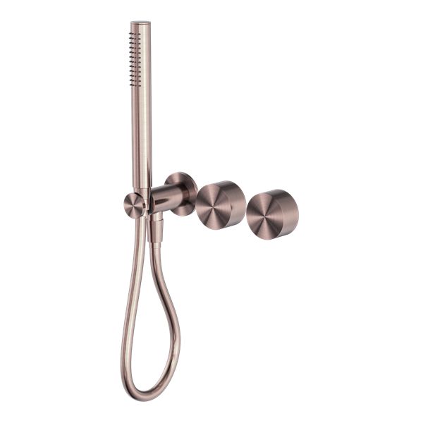 Nero Kara Progressive Shower System Separate Plate - Brushed Bronze-NR271903dBZ-blue-leaf-bathware