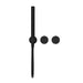 Nero Kara Progressive Shower System Separate Plate - Matte Black-NR271903dMB-blue-leaf-bathware