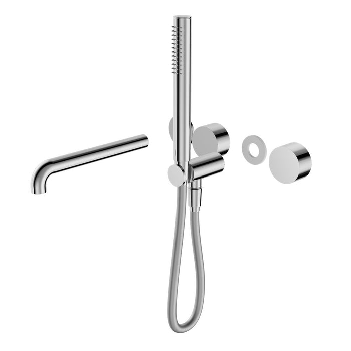 Nero Kara Progressive Shower System Separate Plate With Spout (Trim Kit Only) - Chrome-blue-leaf-bathware