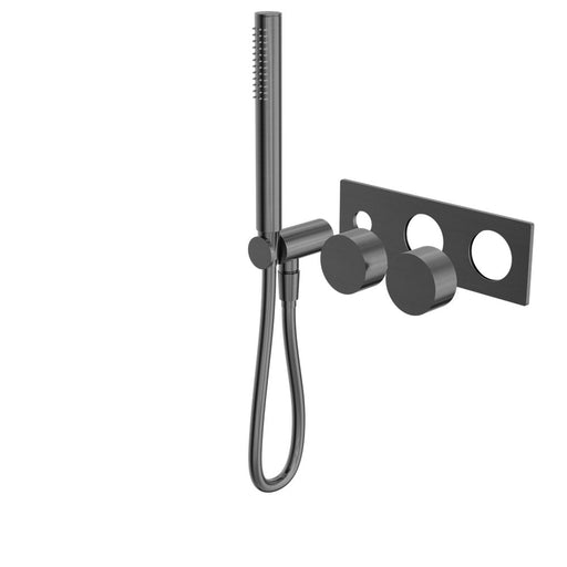 Nero Kara Progressive Shower System (Trim Kit Only) - Gun Metal-NR271903ctGM-blue-leaf-bathware