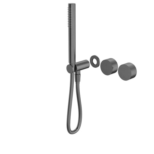 Nero Kara Progressive Shower System Separate Plate (Trim Kit Only) - Gun Metal-NR271903dtGM-blue-leaf-bathware