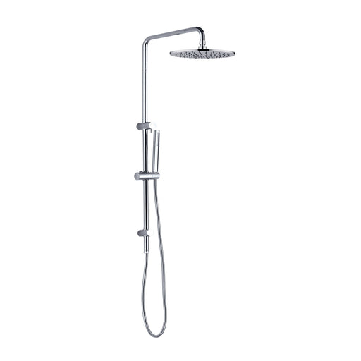 Nero Dolce Round Twin Shower With Slim Hand Shower - Chrome-NR280705csCH-blue-leaf-bathware