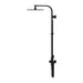 Nero Astra Rain Square Twin Shower Double Hose - Matte Black-NR281305dMB-blue-leaf-bathware