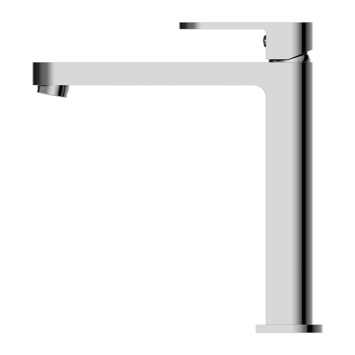 Nero Ecco Tall Basin Mixer - Chrome-NR301301aCH-blue-leaf-bathware