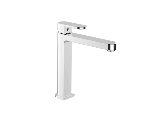 Nero Ecco Tall Basin Mixer - Chrome-NR301301aCH-blue-leaf-bathware