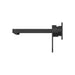 Nero Ecco Wall Basin/Bath Mixer - Matte Black-NR301310aMB-blue-leaf-bathware