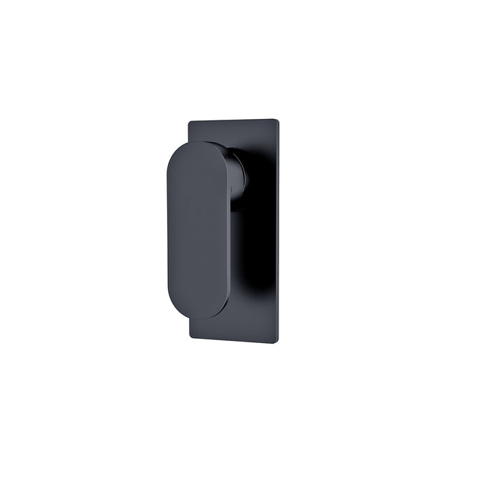 Nero Ecco Shower Mixer - Matte Black-NR301311MB-blue-leaf-bathware