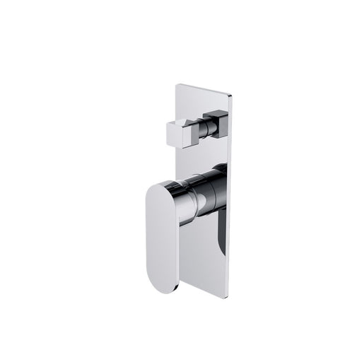 Nero Ecco Shower Mixer With Diverter - Chrome-NR301311aCH-blue-leaf-bathware