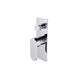 Nero Ecco Shower Mixer With Diverter - Chrome-NR301311aCH-blue-leaf-bathware