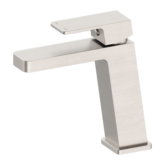 Nero Celia Basin Mixer Angle Spout - Brushed Nickel-NR301501BN-blue-leaf-bathware