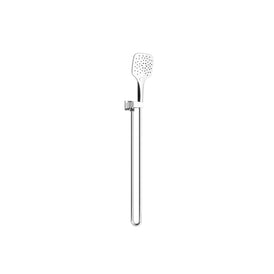 Nero Rain Square 3 Function Shower On Bracket - Chrome-NR306CH-blue-leaf-bathware