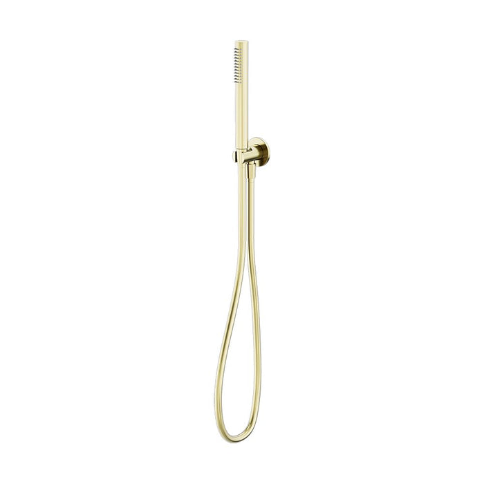 Nero Slim Shower On Bracket - Brushed Gold-NR307BG-blue-leaf-bathware