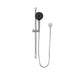 Nero Round Metal Project Rail Shower - Brushed Nickel-NR318BN-blue-leaf-bathware