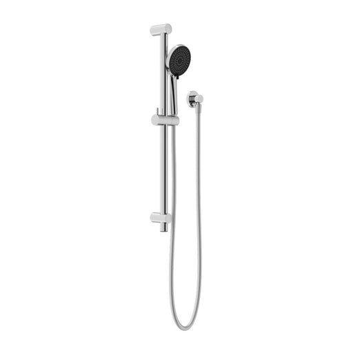 Nero Round Metal Project Rail Shower - Chrome-NR318CH-blue-leaf-bathware