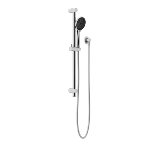 Nero Round Metal Project Shower Rail - Chrome-NR319CH-blue-leaf-bathware